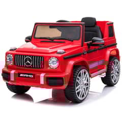 KIDSCOOL - Jeep G63 rojo batería 12V licencia Mercedes Benz