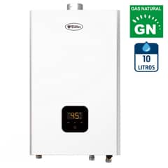 ALBIN TROTTER - Calefont Gas Natural 10 Litros Tiro Forzado Ionizado
