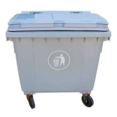 SIGNET CLASSICS - Basurero Contenedor basura 660 L 2 ruedas gris