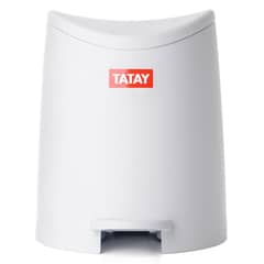 SOGA - Papelero Baño 3 Litros Plástico Blanco