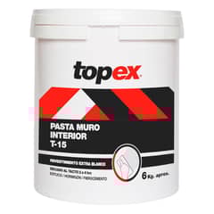 TOPEX - Pasta muro interior TR-15 1 galón