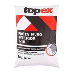 TOPEX - Pasta muro interior TR-15 bolsa 1 kilo