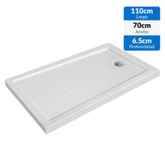 NORGLAS - Receptáculo 110x70x6,5cm metacrilato reforzado venecia