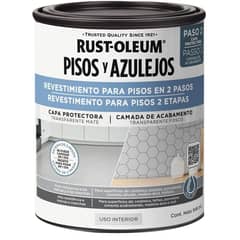 RUST OLEUM - Pintura Protectora para Pisos Transparente Acabado Mate