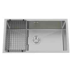 DOMSA - Lavaplatos Deluxe MDS7140-S S/L 1 Cubeta(s) 71x23x40 cm Acero inoxidable