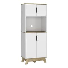 TUHOME - Mueble microondas bi-color b/d