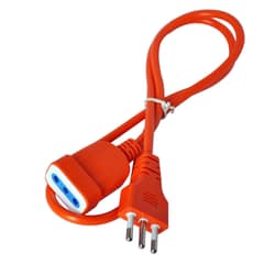HALUX - Extensión Eléctrica 1 Toma(s) 5 m Naranjo