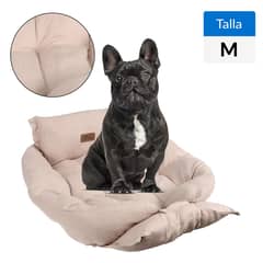 PETWOOW - Cama para 50x40x68 cm Beige
