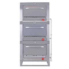 TICGAS - Horno Gas Licuado Piso 450 Litros 3 Cámaras
