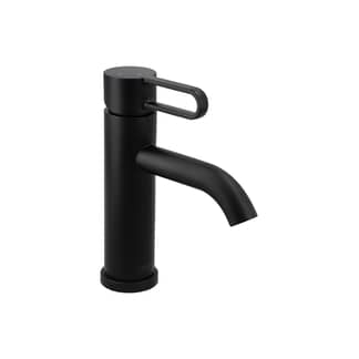 STRETTO - Monomando lavamanos rizzo negro mate