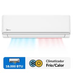 MIDEA - Split Muro Inverter Xtra 18.000BTU sin Wifi