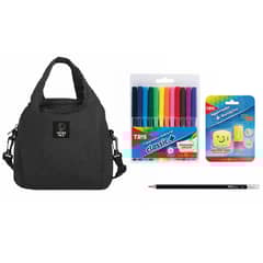 TRISS - Set lonchera con utiles escolares