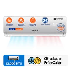 AIROLITE - Aire Acondicionado Split Inverter 12000 BTU