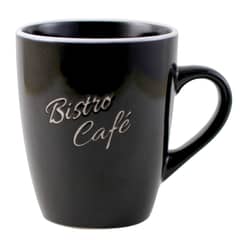 JUST HOME COLLECTION - Mug 355 ml Cerámica Palabras Negro 1 unidad(es)