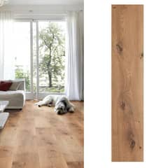 HOLZTEK - Piso Flotante 8 mm Oak Nature Mix Café 1.99 m2