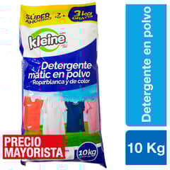 KLEINE WOLKE - Detergente en polvo Kleine 10 Kg