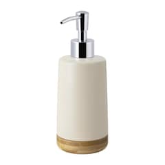 JUST HOME COLLECTION - Dispensador doble bambu beige