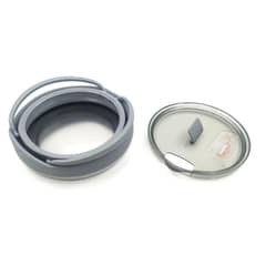 KLIMBER - Olla Plegable Camping 1 l Silicona Gris