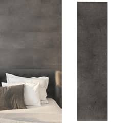 HOLZTEK - SPC Piso Vinílico 4 mm 30.5x122 cm CEMENTAZZO Gris Oscuro 2.6 m2