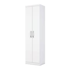 CASA BONITA - Clóset Mulfuncional 2 Puerta(s) 4 Repisa(s) 52x183x36 cm Blanco
