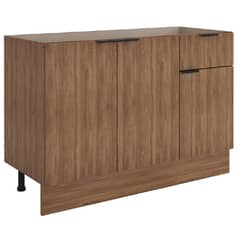 JUST HOME COLLECTION - Mueble de cocina base para lavaplatos 100 cm sin cubierta