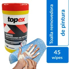 TOPEX - Toallas Wipe Pintura 45 Unidades