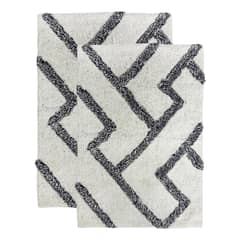 JUST HOME COLLECTION - Set 2 Pisos Baño Prestige 45x65 cm Azul