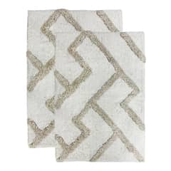JUST HOME COLLECTION - Set 2 Pisos Baño Prestige 45x65 cm Arena