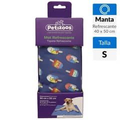 PETIZOOS - Manta refrescante para mascotas 40x50 cm.