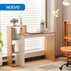 JUST HOME COLLECTION - Escritorio Santana Roble 110x91x40 cm