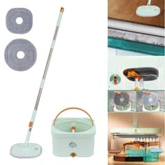KLEINE WOLKE - Balde con mopa autoexprimible con separador de agua sucia y limpia