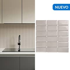 HOLZTEK - Malla Brick Bis Beige 29,5X29 0,08M2