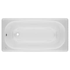 SENSI DACQUA - Tina de Baño 140x70 cm Rectangular Acero Esmaltado