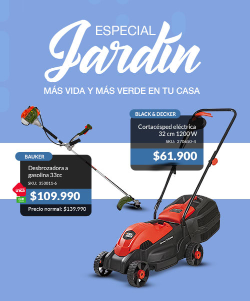 Especial jard&iacute;n