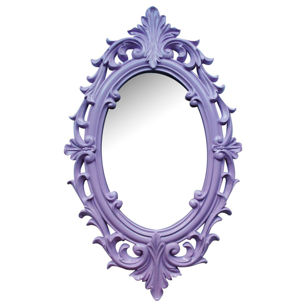 como decorar inspirado serie favorita espejo ovalado vintage lila homy
