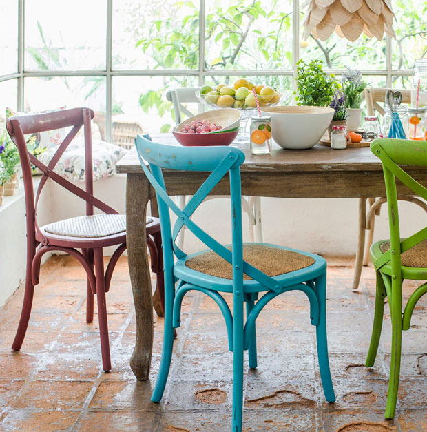 3 combinaciones inesperadas comedor silla vintage homy
