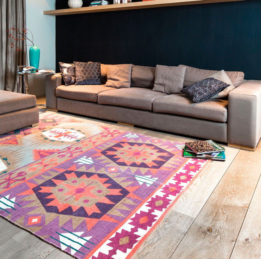 5 palabras para hablar como decorador alfombra quilt multicolor