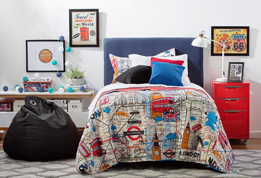 Arma un dormitorio teen por menos de $350.000