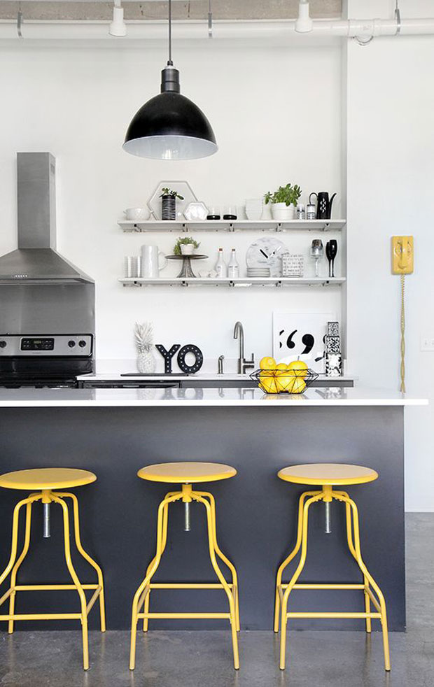 ponle color claves decorar amarillo taburetes