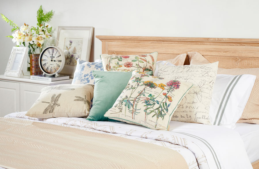 colores neutros cojines