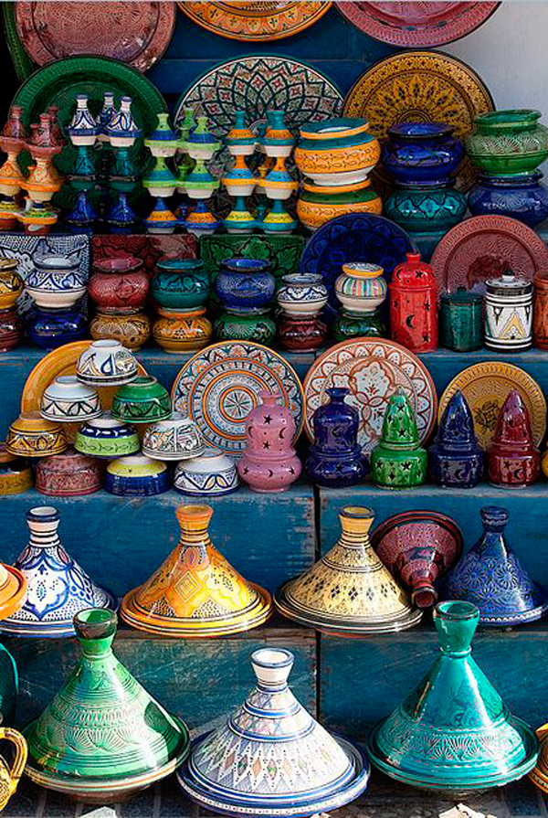 cerámica color adornos