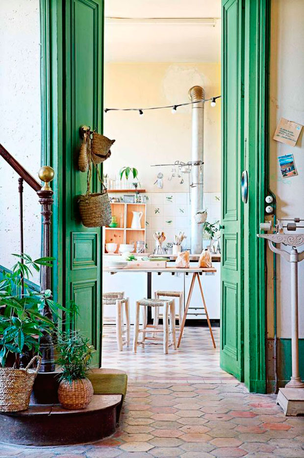ponle color decora con verde tropical