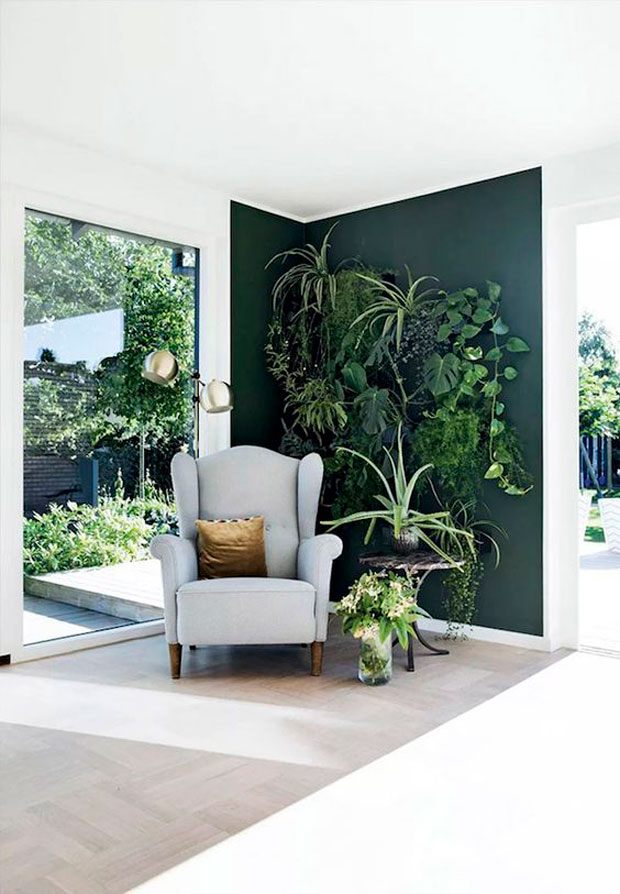 ponle color decora con verde living