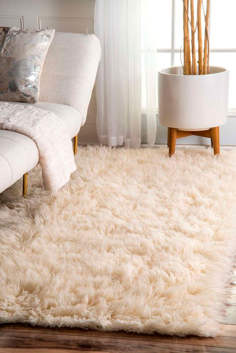 ¿Dónde pongo mi alfombra Shaggy?