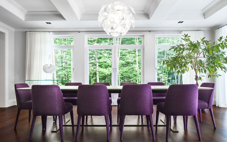 Ponle color: ¡Decora en morado!