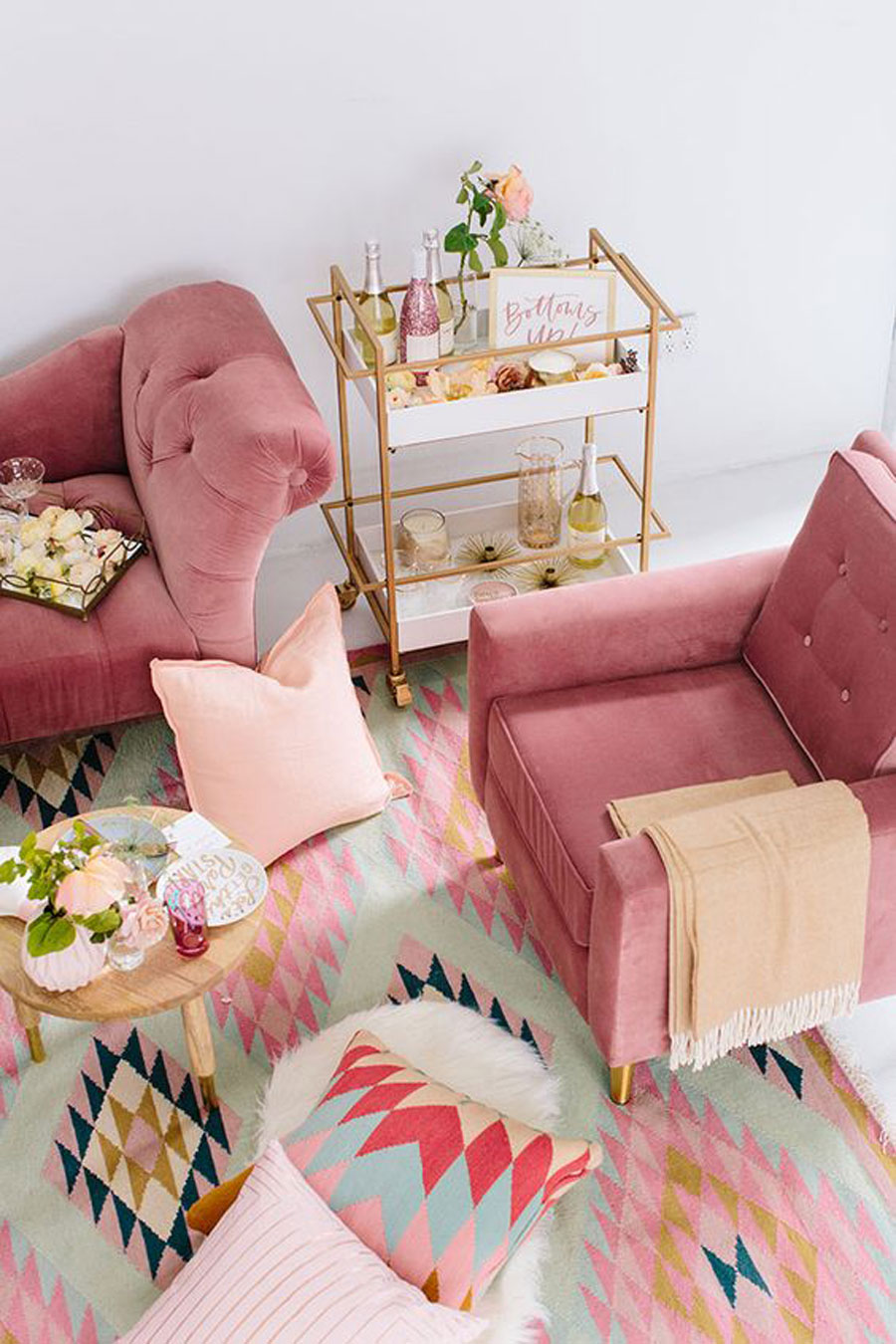 decora en rosa general