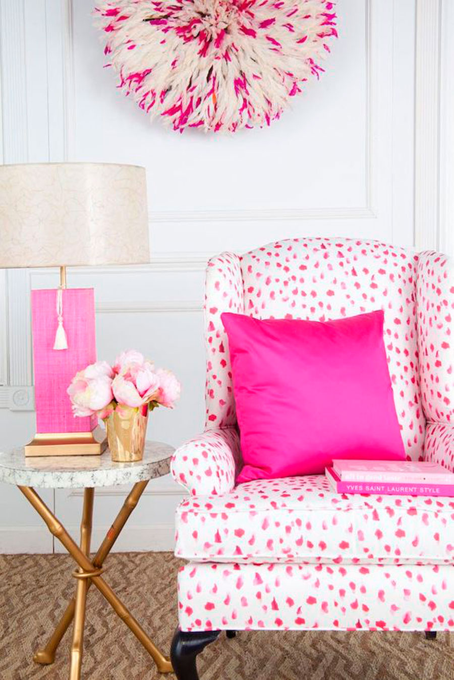 decora en rosa glam