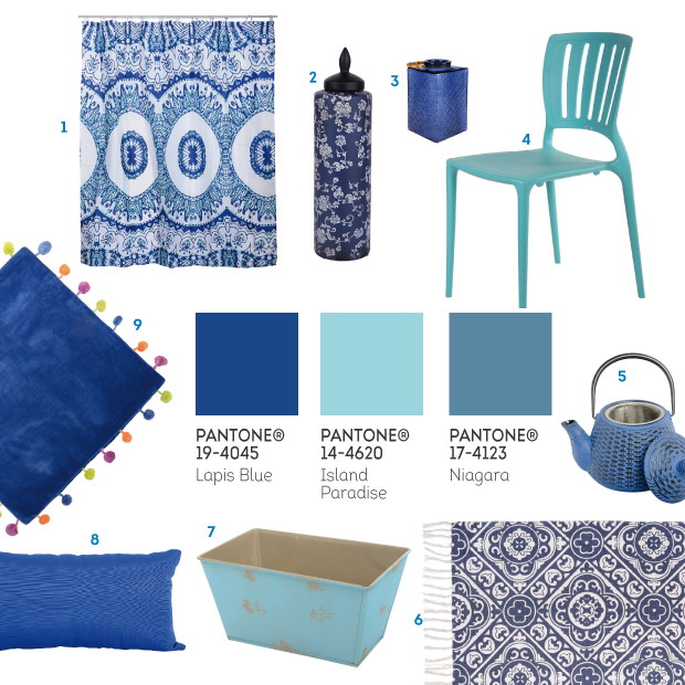 paleta de colores perfecta para decorar tu casa el 2017 azul