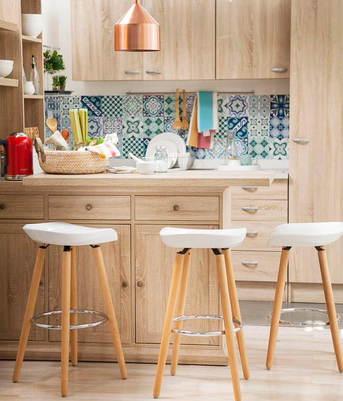Decora tu cocina americana