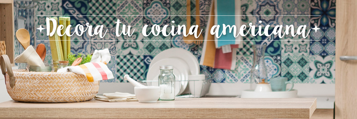 Decora tu cocina americana